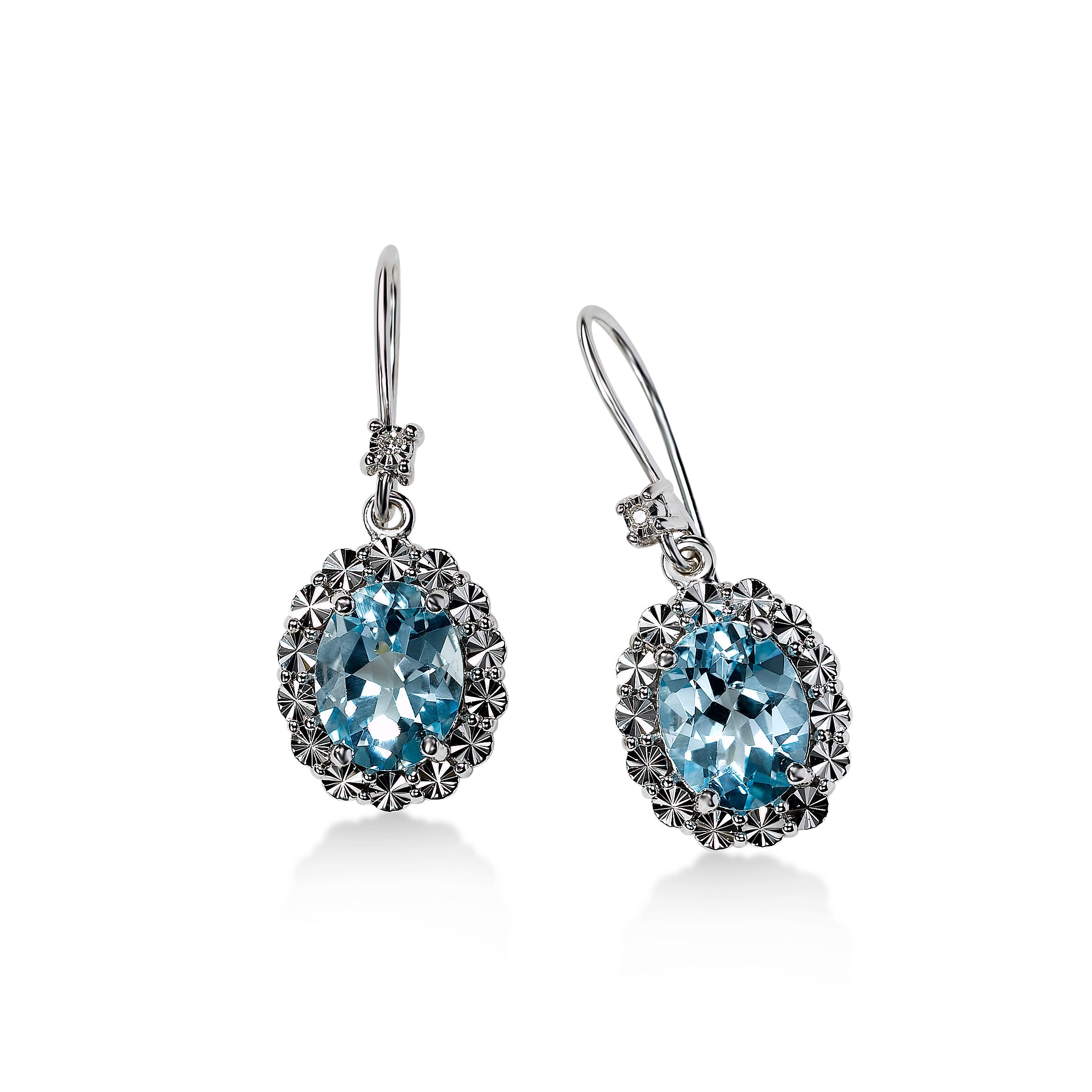 Blue Drop Earrings - Anca's Jewelry